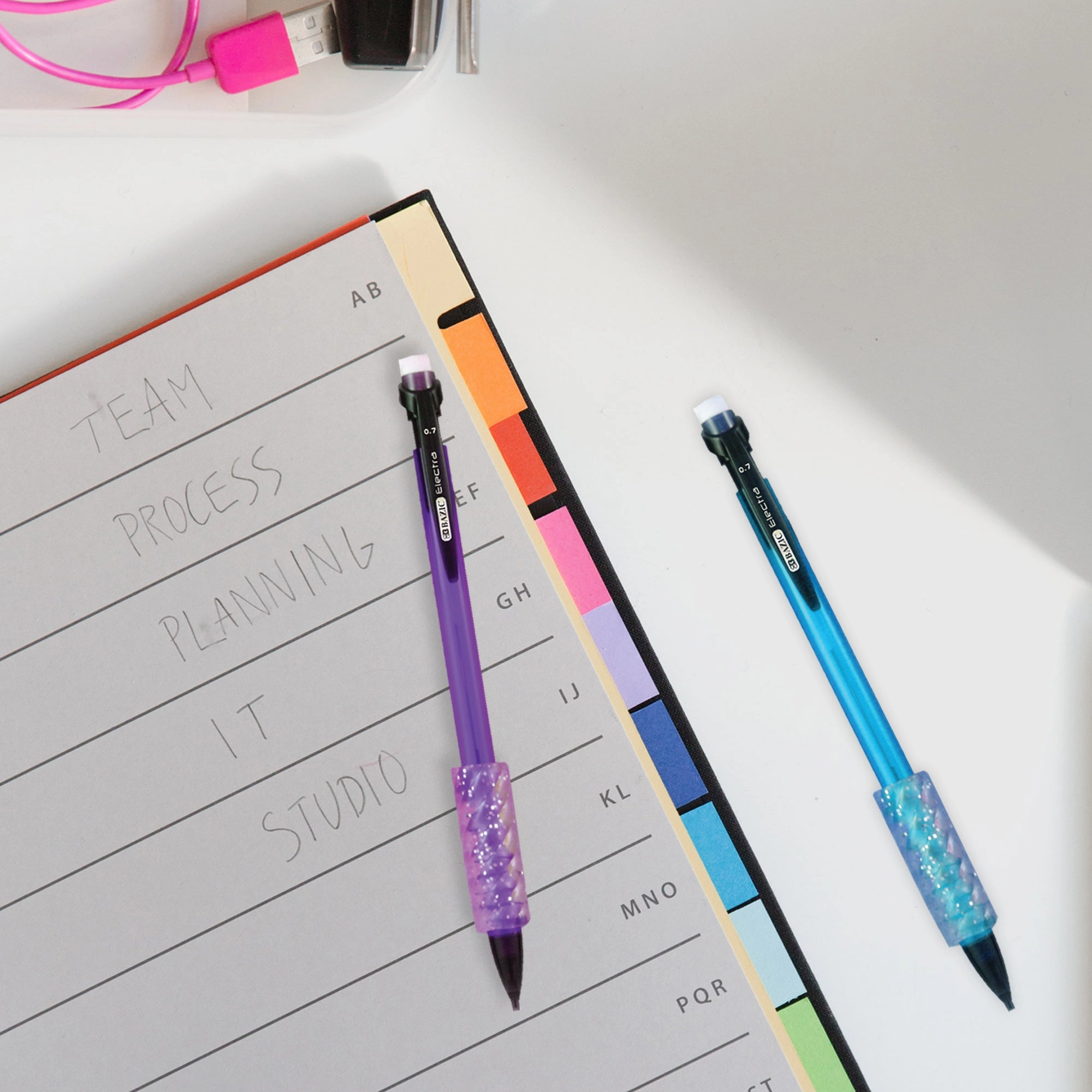 0.7 mm Electra Fashion Color Mechanical Pencil (3/Pack)