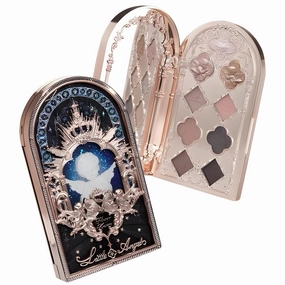 1pc Huazhixiao Little Angel Series Eyeshadow 9 Color Palette Matte Shimmer Glitter Mixed Eye Shadow Makeup (C01)