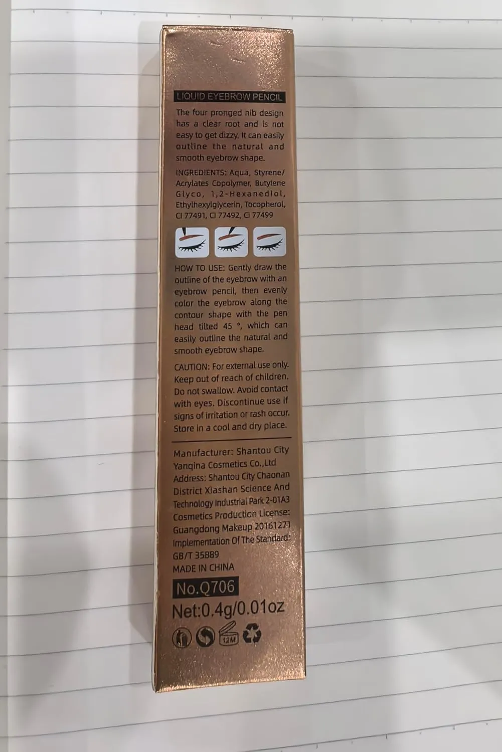2 in 1 Eyebrow Pencil, 3D Microblading Eyebrow Pen, 4 Tip Eyebrow Magic Eyebrows, Natural Makeup Fine Stroke Eyebrows Pencil, Long-Lasting Waterproof Eyebrows Pencils for Women (Brown, One Size)