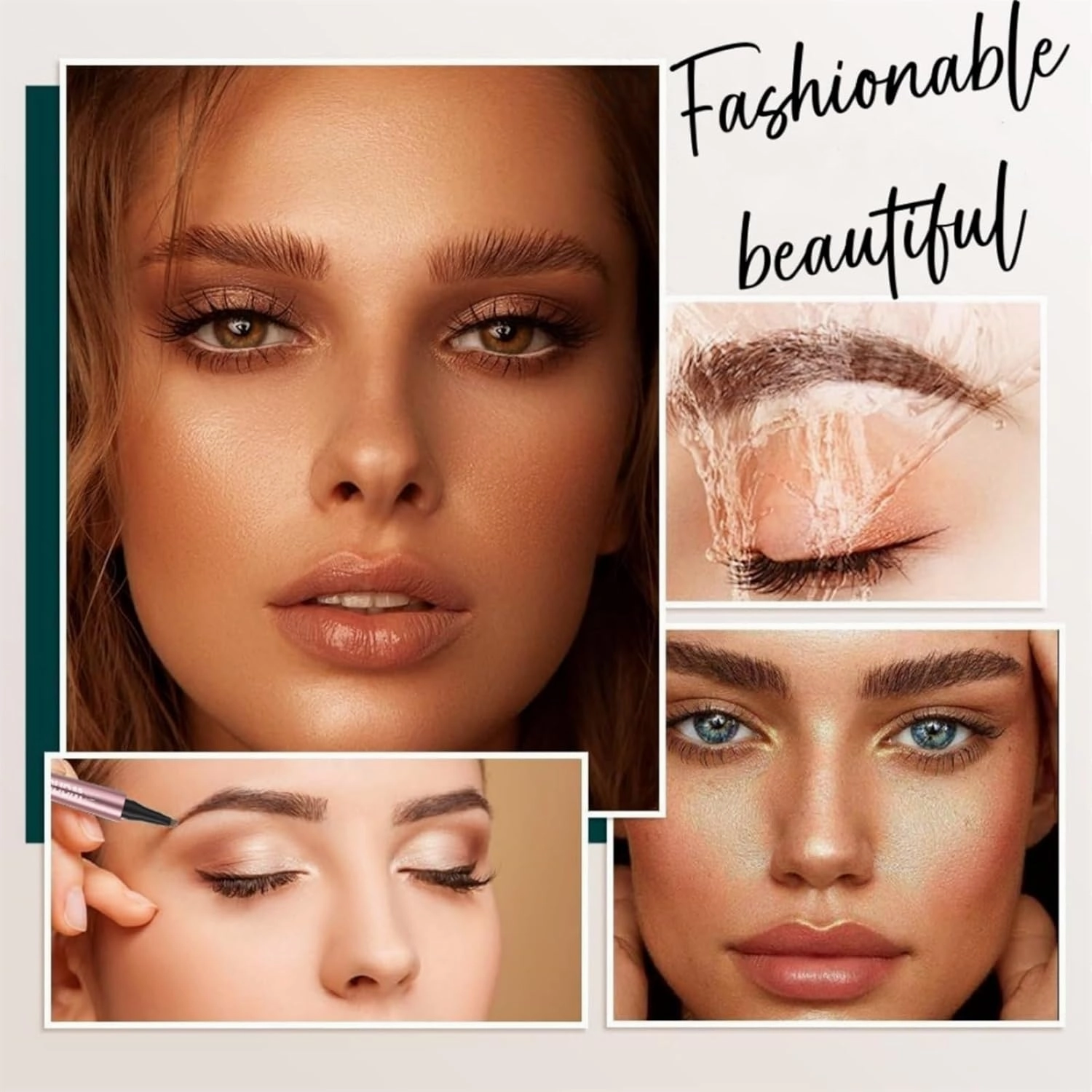 2025 New Magic Eyebrow Pencil, Upgraded 3D Waterproof Microblading, Long Lasting and Natural(B-Gray)