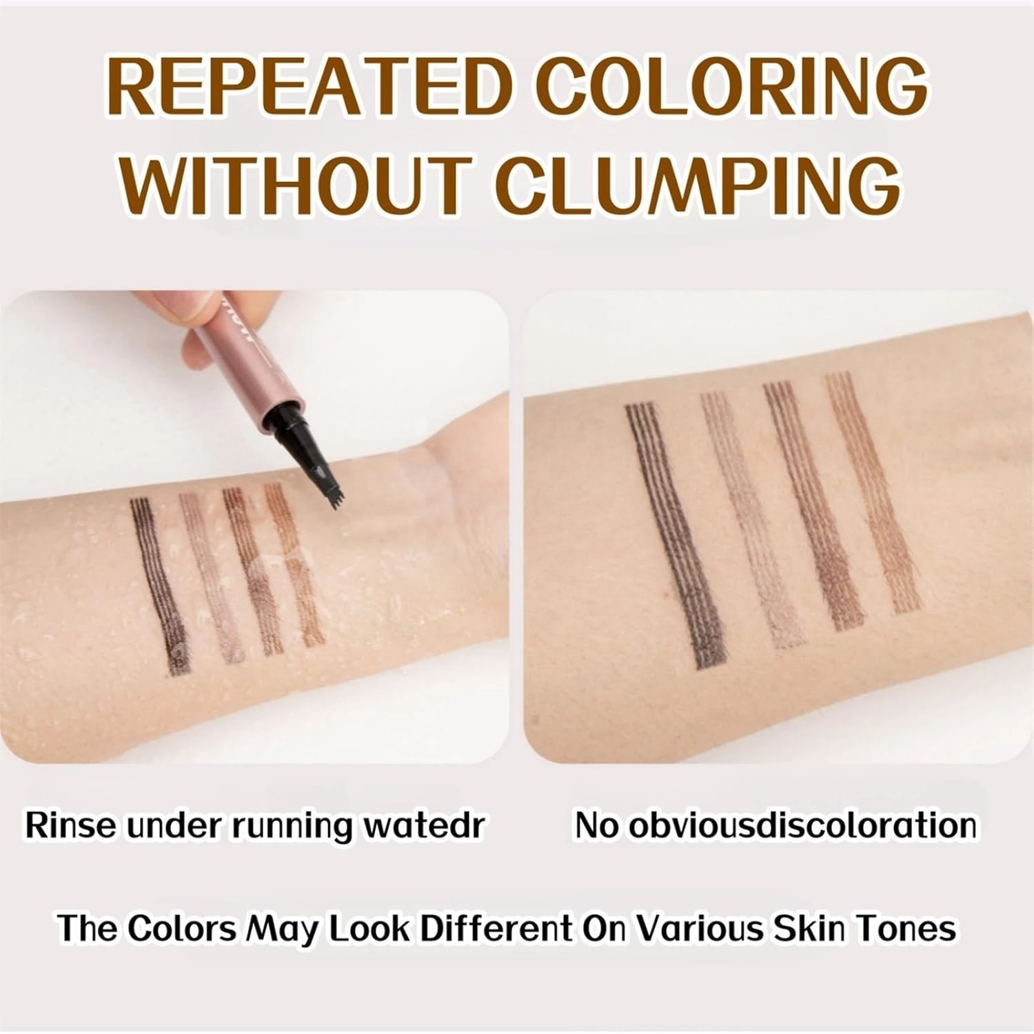 2025 New Magic Eyebrow Pencil, Upgraded 3D Waterproof Microblading, Long Lasting and Natural(B-Gray)