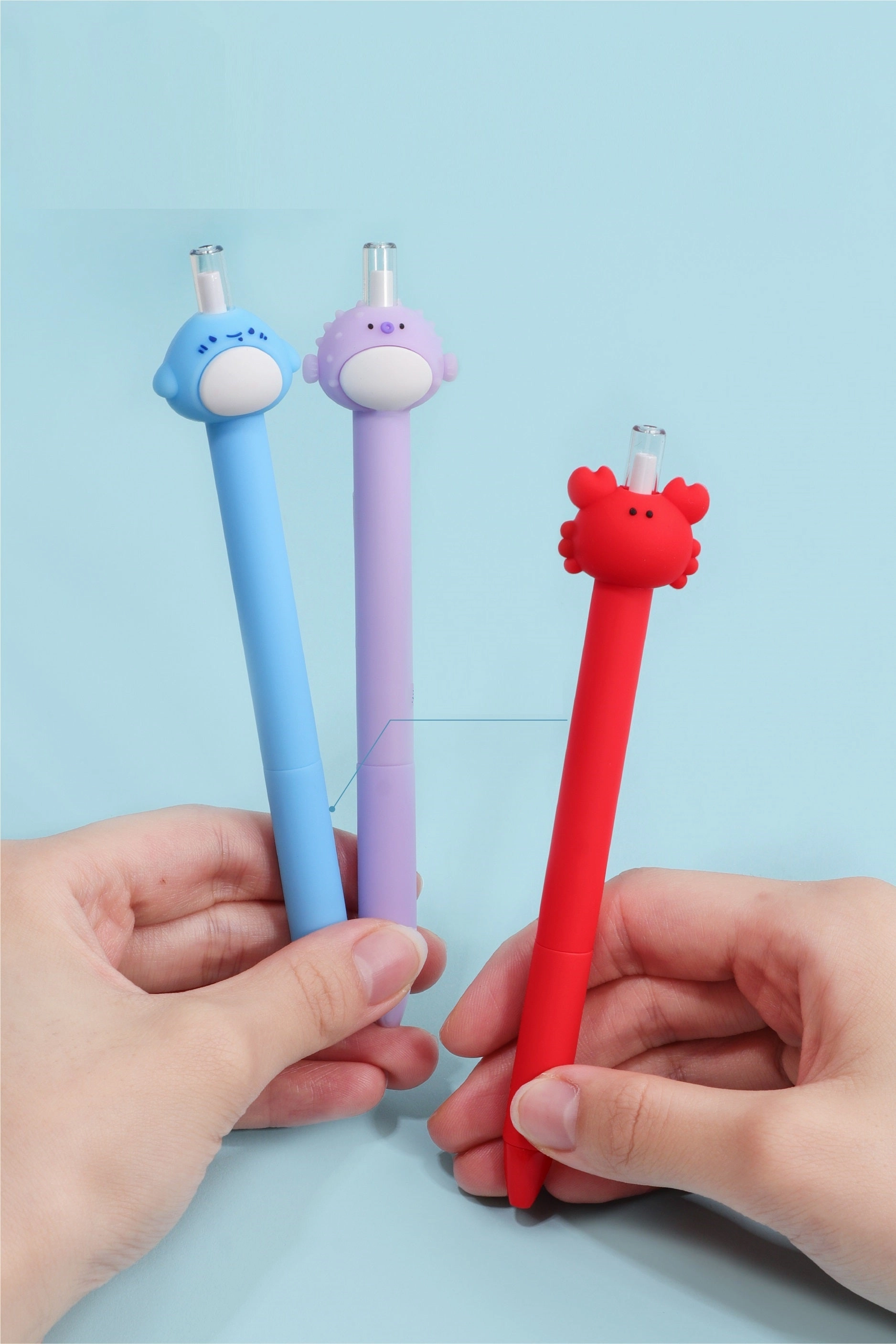 21807 OCEAN ANIMALS RETRACTACTABLE PENCIL-24