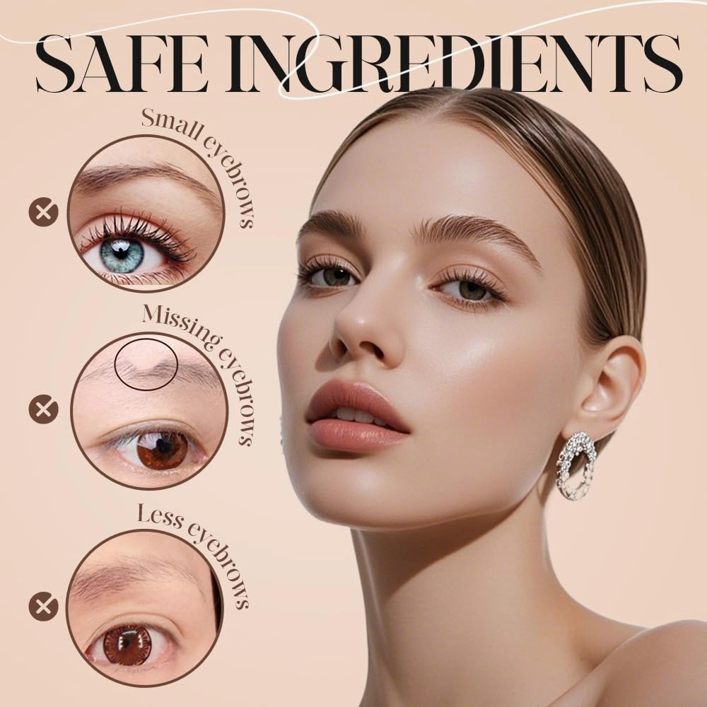 2PC Microblading Eyebrow Pencil，2025 New Magic Eyebrow Pen 3D Waterproof Brow Pencil,Tattoo Pencil with 4 Fork Tip Fine Stroke, Long Lasting Define & Shape Contouring Pen (Light Brown/2pcs)