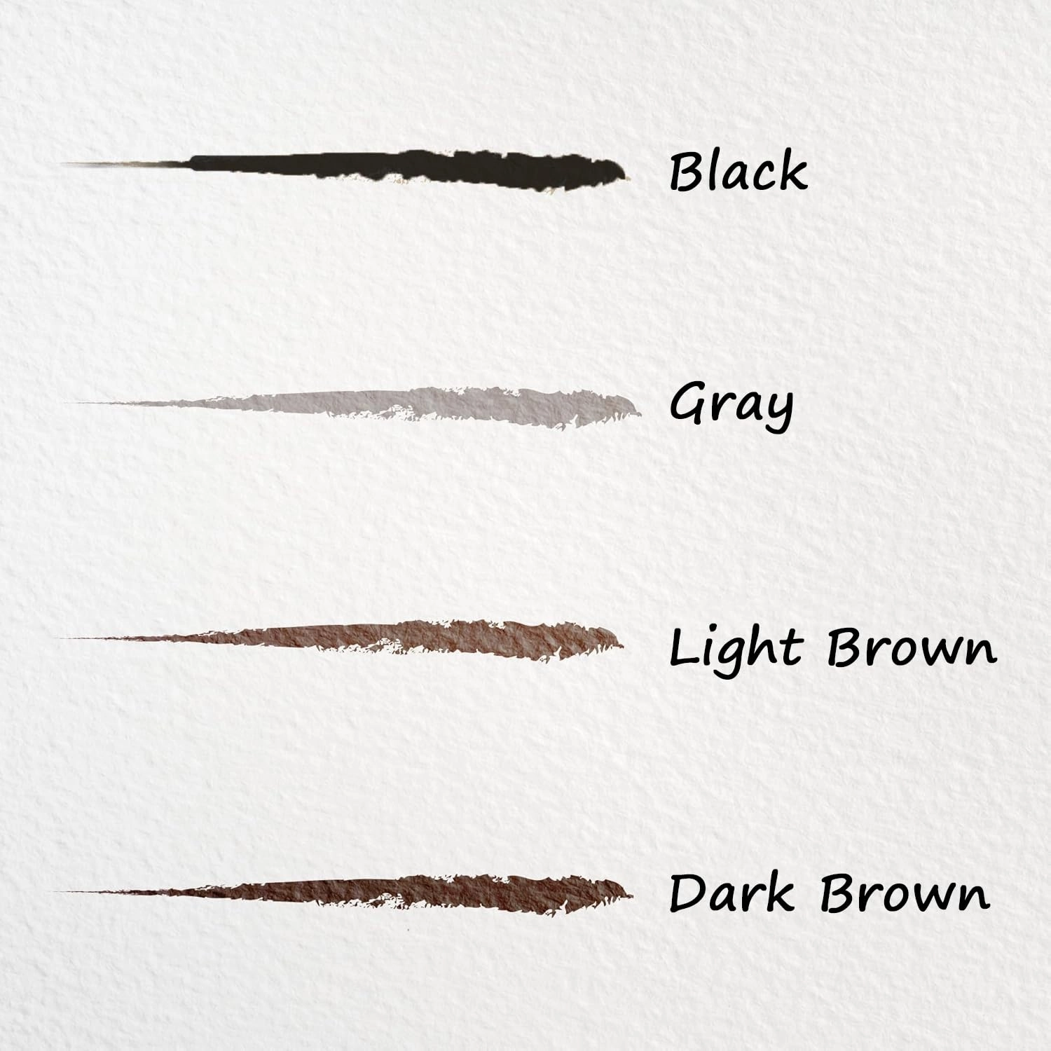2PC Microblading Eyebrow Pencil Waterproof - Ultra-Fine Brow Pen with Hair-Like Strokes, Smudge-Proof Eyebrow Pencil for Natural Fill, Define & Shape, Long Lasting Brow Pencil