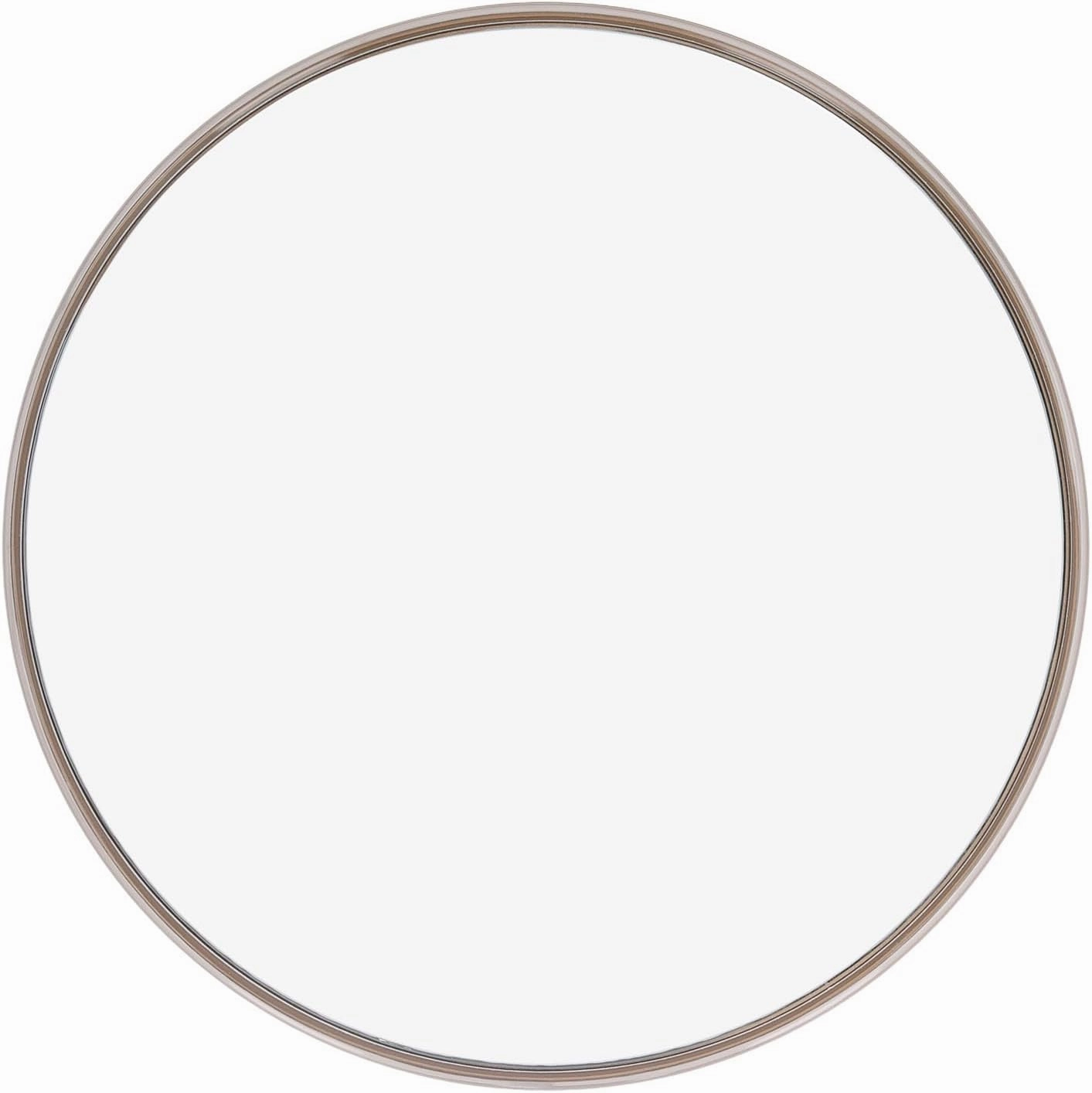 30X Magnifying Mirror, 6 Round Makeup Mirror, Wall Mounted Compact Mirror, 3 Suction Cups Magnifier Travel Essential, Use for Facial Makeup Cosmetic Absorption Shaving (Gold)