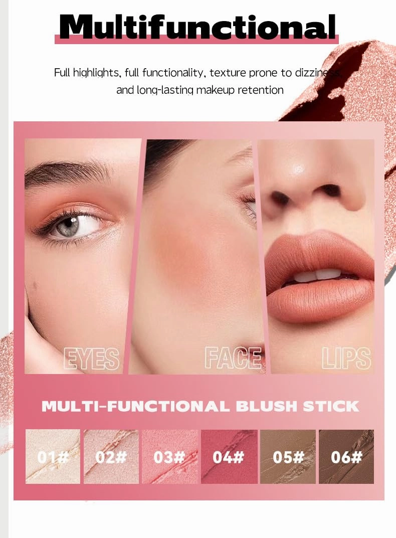 3D Contour & Highlight Stick - Multi-Face Sculpting Duo for Cheeks, Nose & Under-Eyes (# A set)