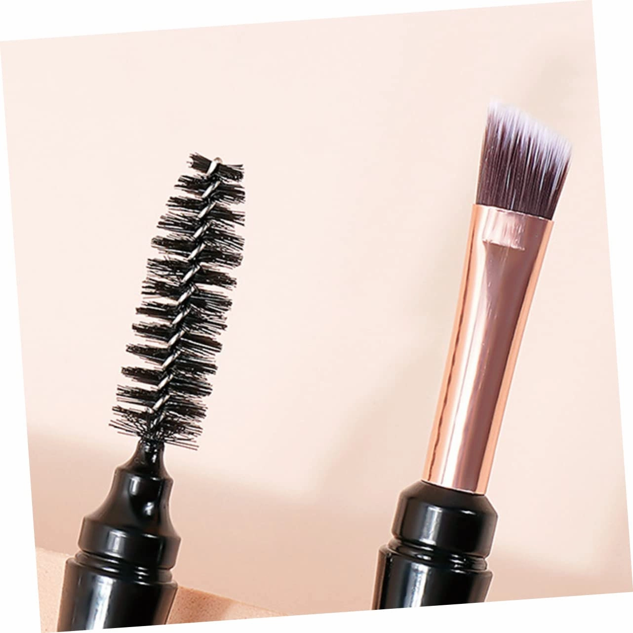 3sets Professional Eyebrow Makeup Tools Dual Tip Brow Brush Set 10pcs*3