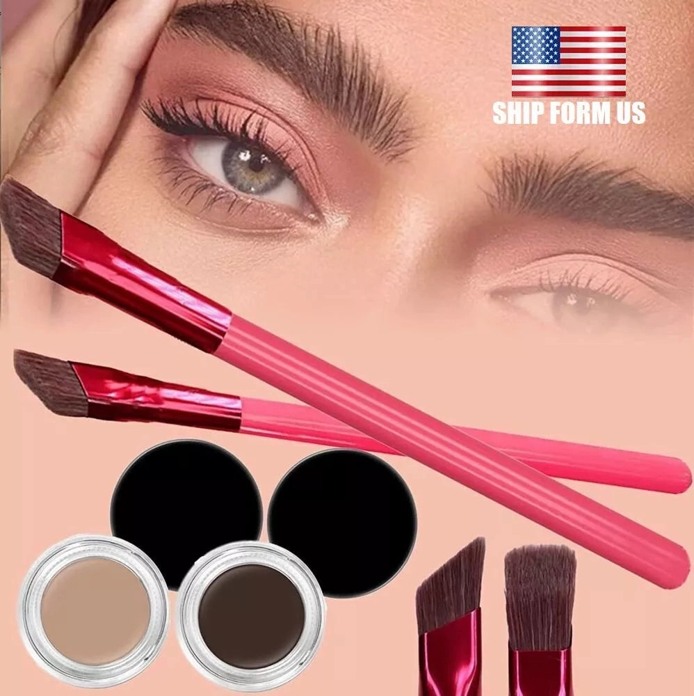 4D Hair Stroke Brow Stamp Brush – Perfectly Defined Brows