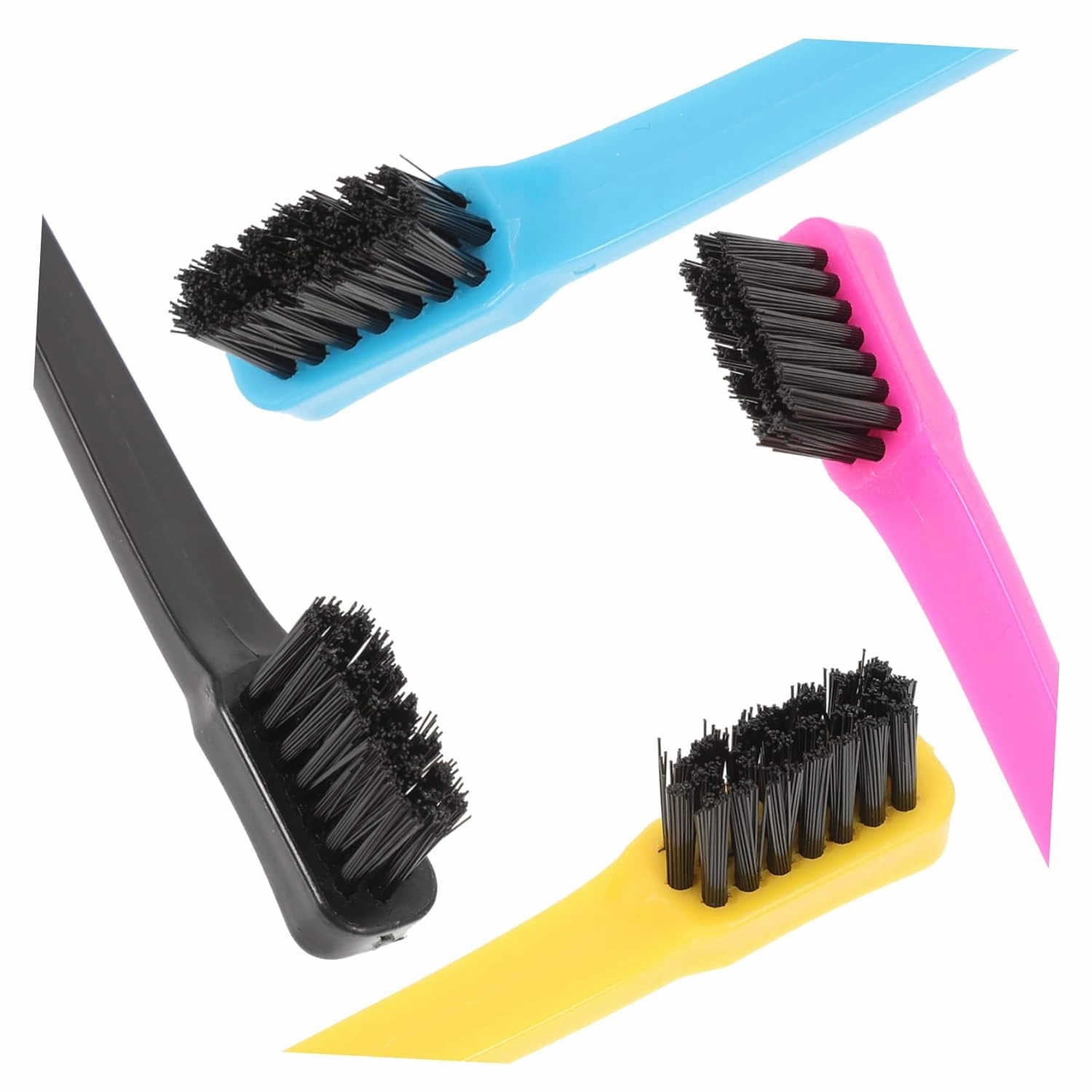 50pcs Dual Tip Eyebrow Brush Lash Comb Portable Eyebrow Spoolie Brush Beauty Tool for All Makeup