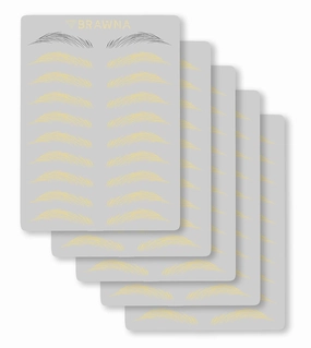 5 Pck Microblading Practice Skin - PMU Supplies