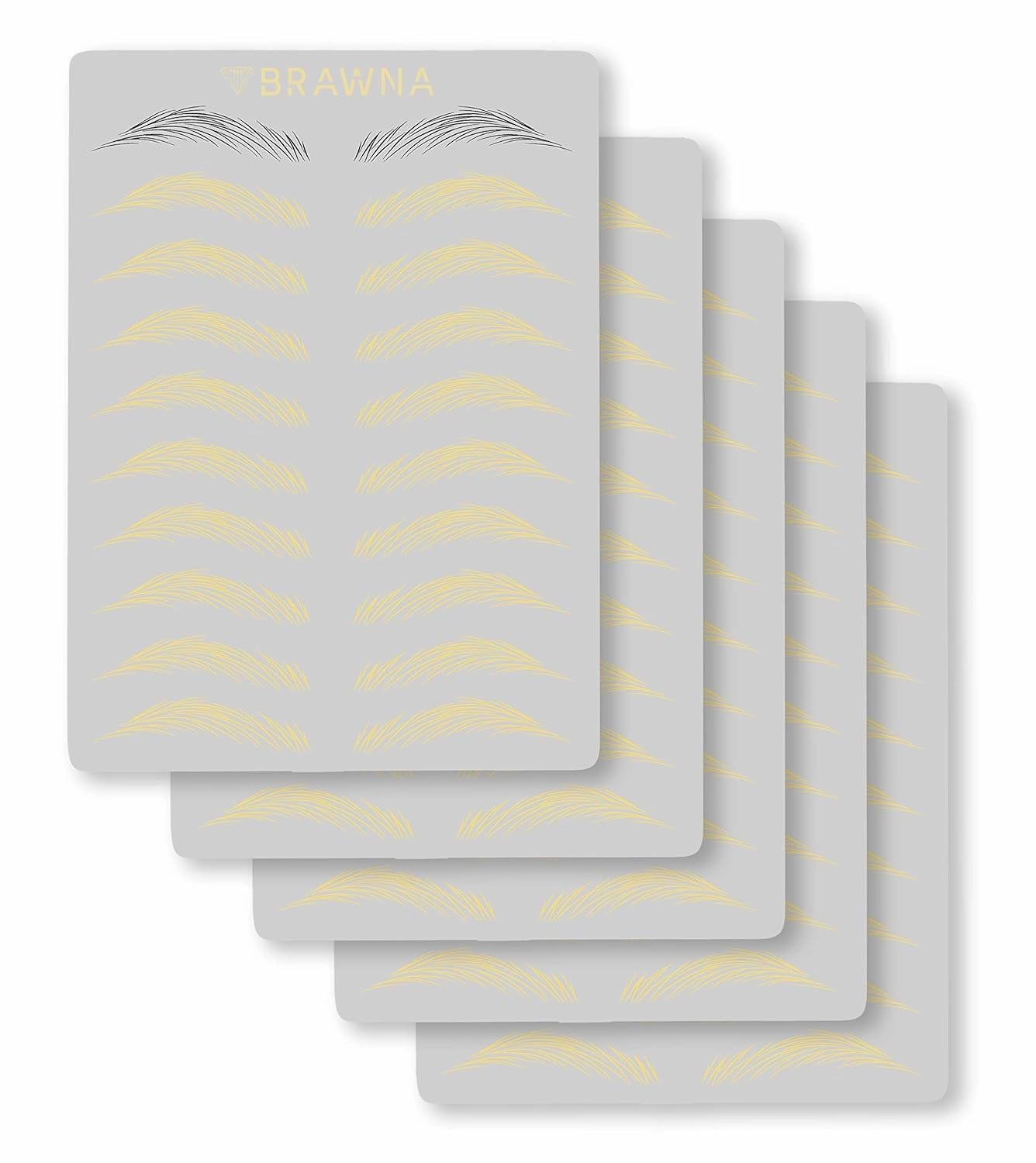 5 Pck Microblading Practice Skin - PMU Supplies