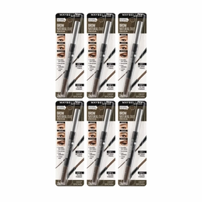 6x Maybelline Brow Natural Duo Define & Fill Duo Deep Brown 0.15g