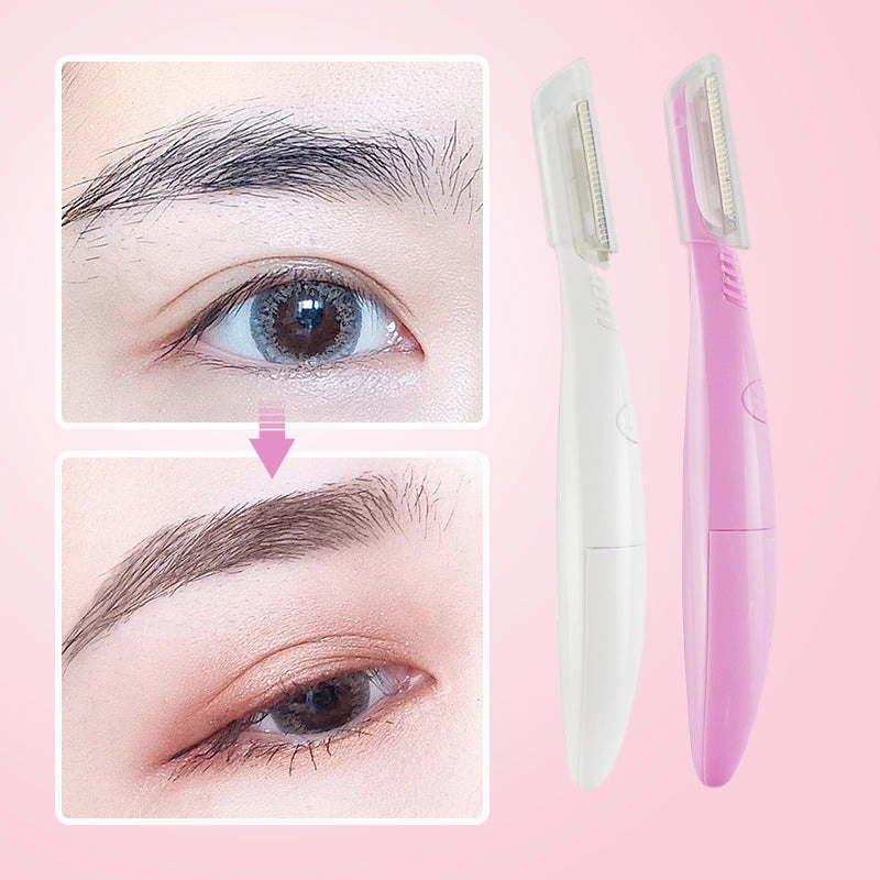🔥2025 New products🌸 Precision Manual Eyebrow Trimmer with Light