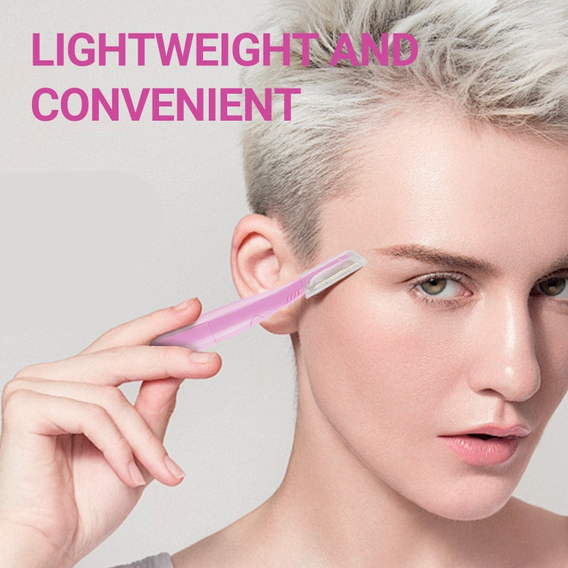 🔥2025 New products🌸 Precision Manual Eyebrow Trimmer with Light