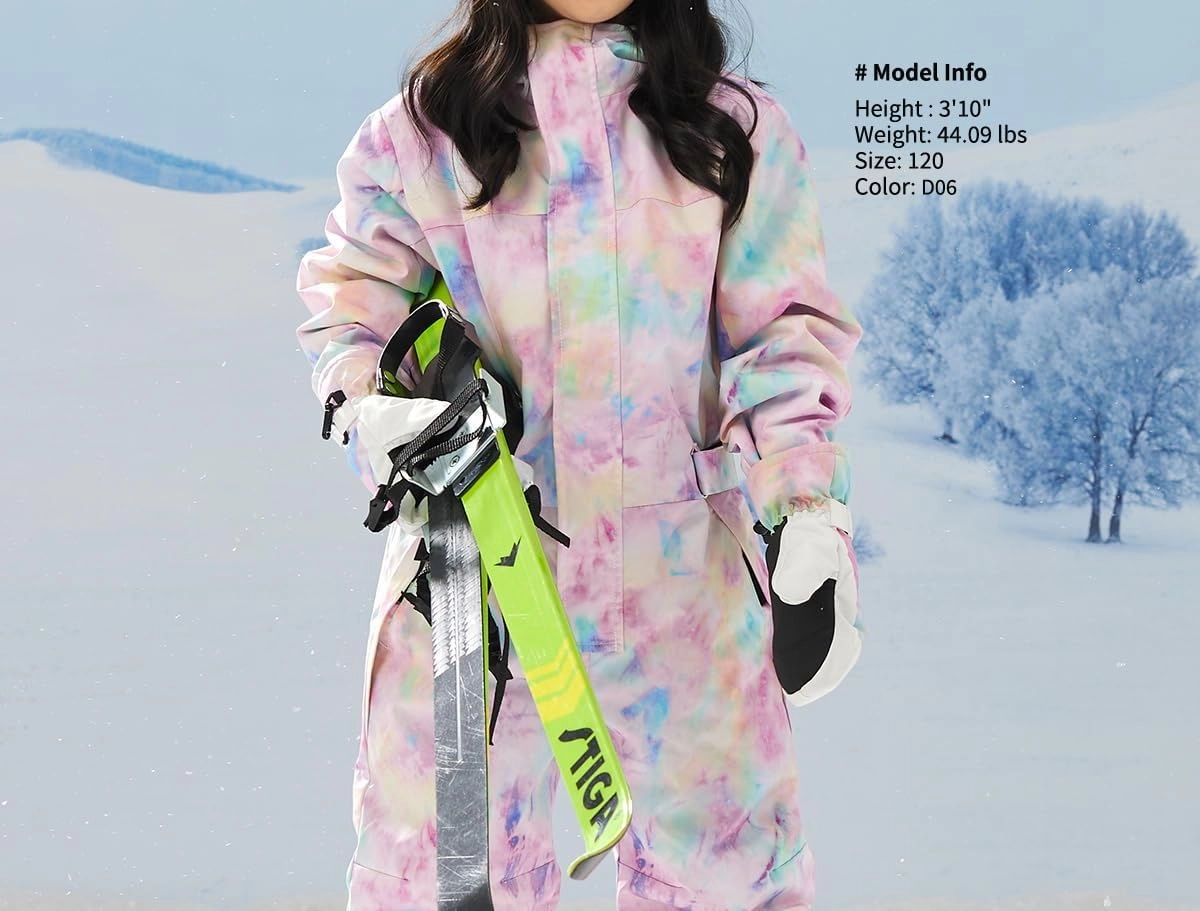 Actleis Kids Ski Suits Children Snowsuits Winter Outdoor Jumpsuit Waterproof One Piece Snowboard Coats Snow Jacket Pants Sets