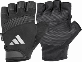 adidas Aeroready Performance Weightlifting Gloves, Fingerless Workout Gloves
