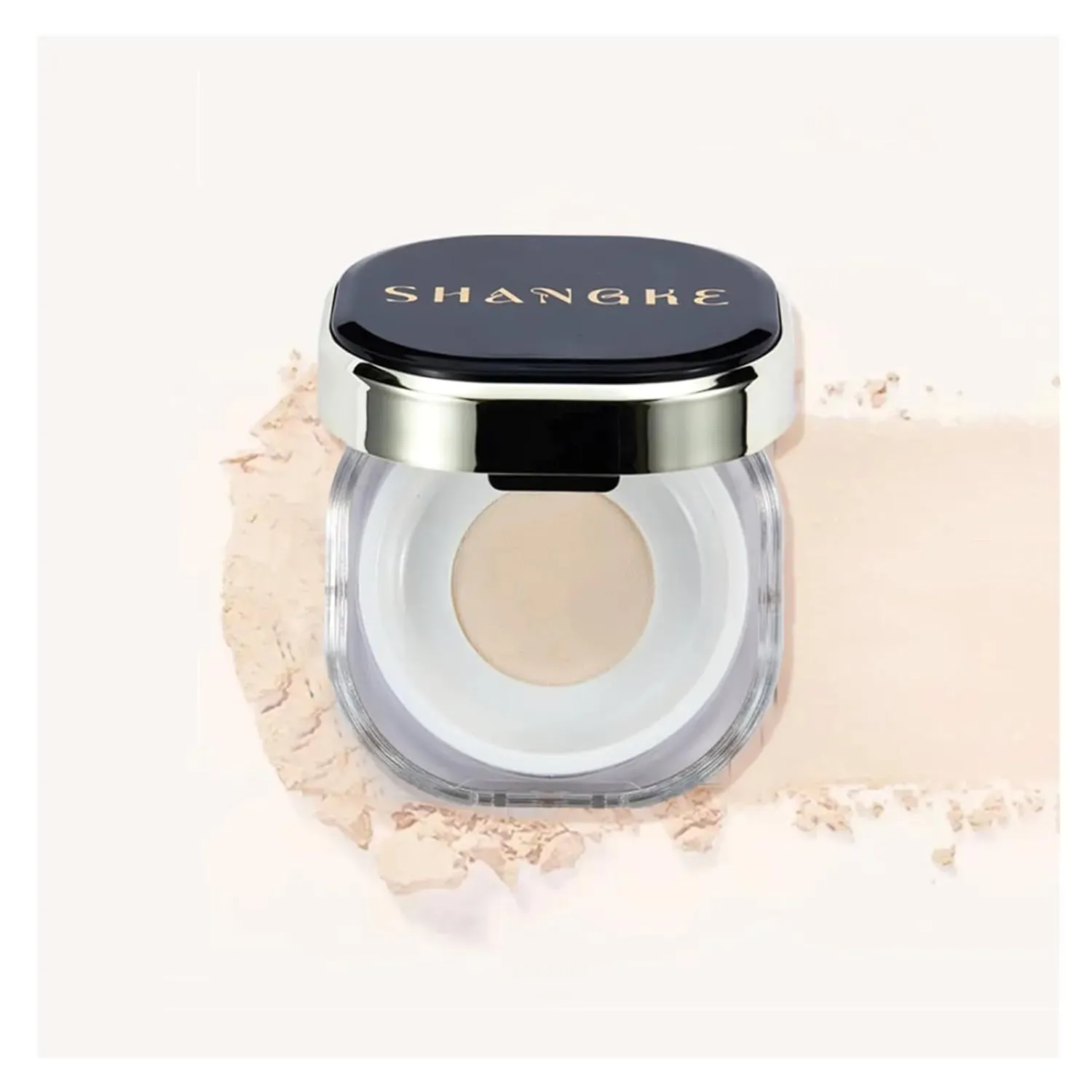 Air Soft Focus Loose Setting Powder,Matte Finish,Compact,Waterproof and Longlasting Finishing Powder,Magnetic Talc-Free Face Powders,1 Ivory White for Oily Skin.