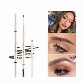 Angled Eyebrow Pencil by Focallure - Dual Ended - 4 Colours