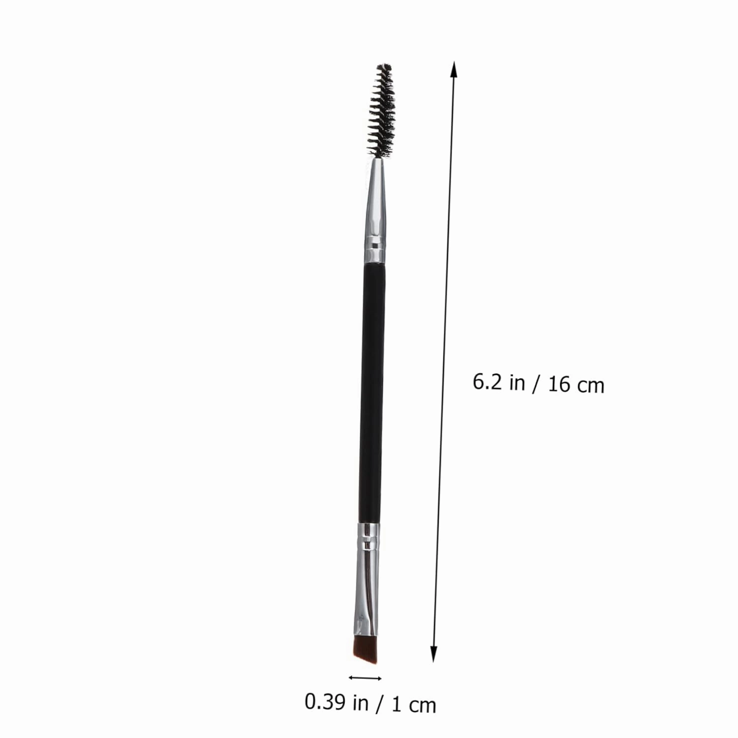 Angoily 18pcs Dual-ended Eyebrow and Eyelash Makeup Brush Includes Eyebrow Brush Spoolie Essential Tools for Lash Curling and Natural Brows