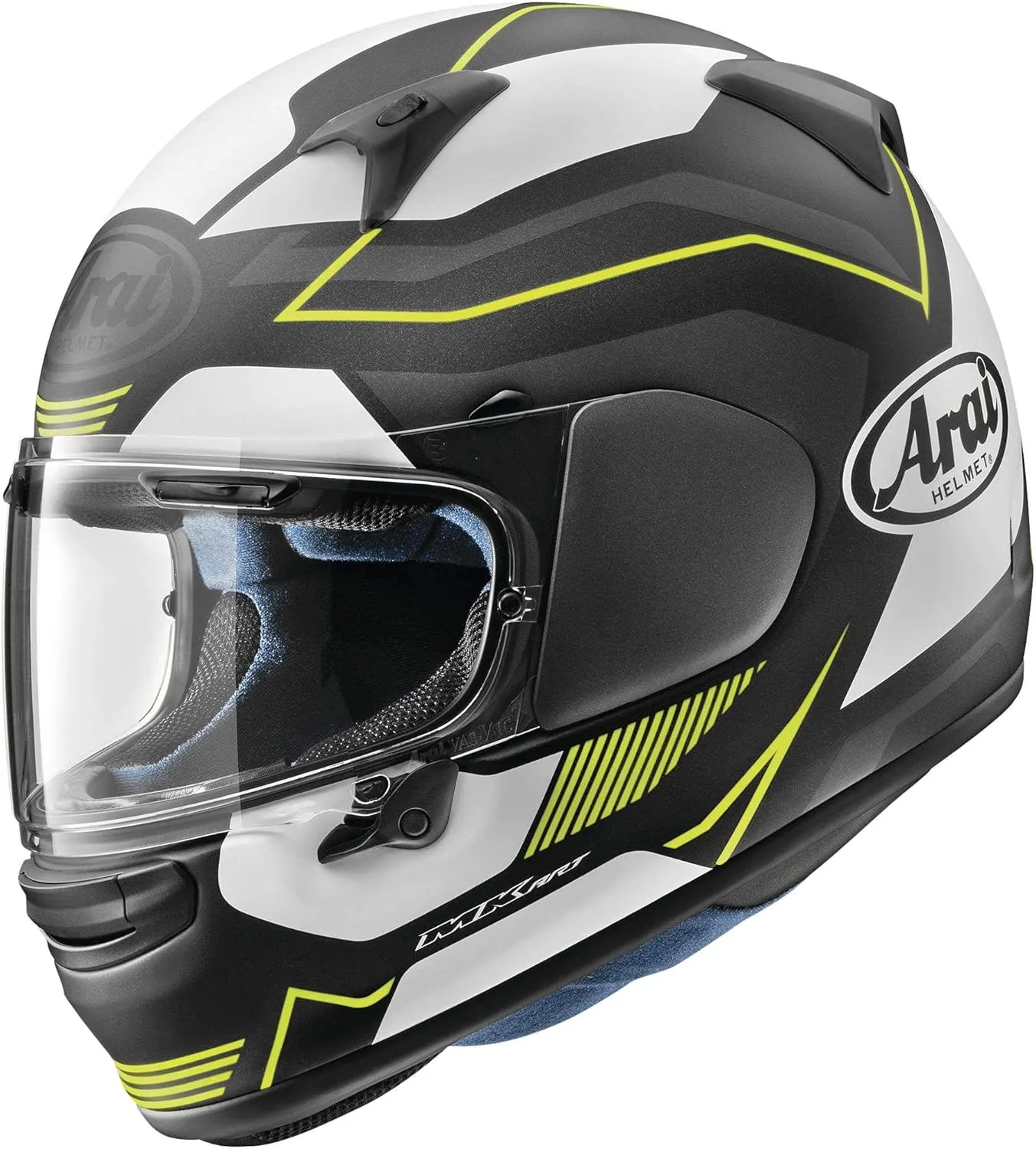 Arai Regent-X Sensation Adult Street Motorcycle Helmet - Yellow Frost/Small