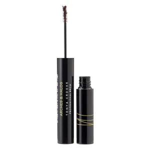 Arches & Halos Microfiber Tinted Brow Mousse - Auburn - Soft, Natural Definer Mousse to Shape, Sculpt and Control Eyebrows - Silky, Non-Crunchy, Fast-Setting Texture - Vegan Formula - 0.106 oz