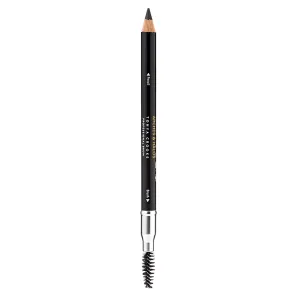 Arches & Halos Precision Brow Shaping Pencil - Dual Ended Wood Pencil - Buildable, Pigmented, Precise Brow Color - Vegan and Cruelty Free Makeup -Charcoal, 0.07 oz
