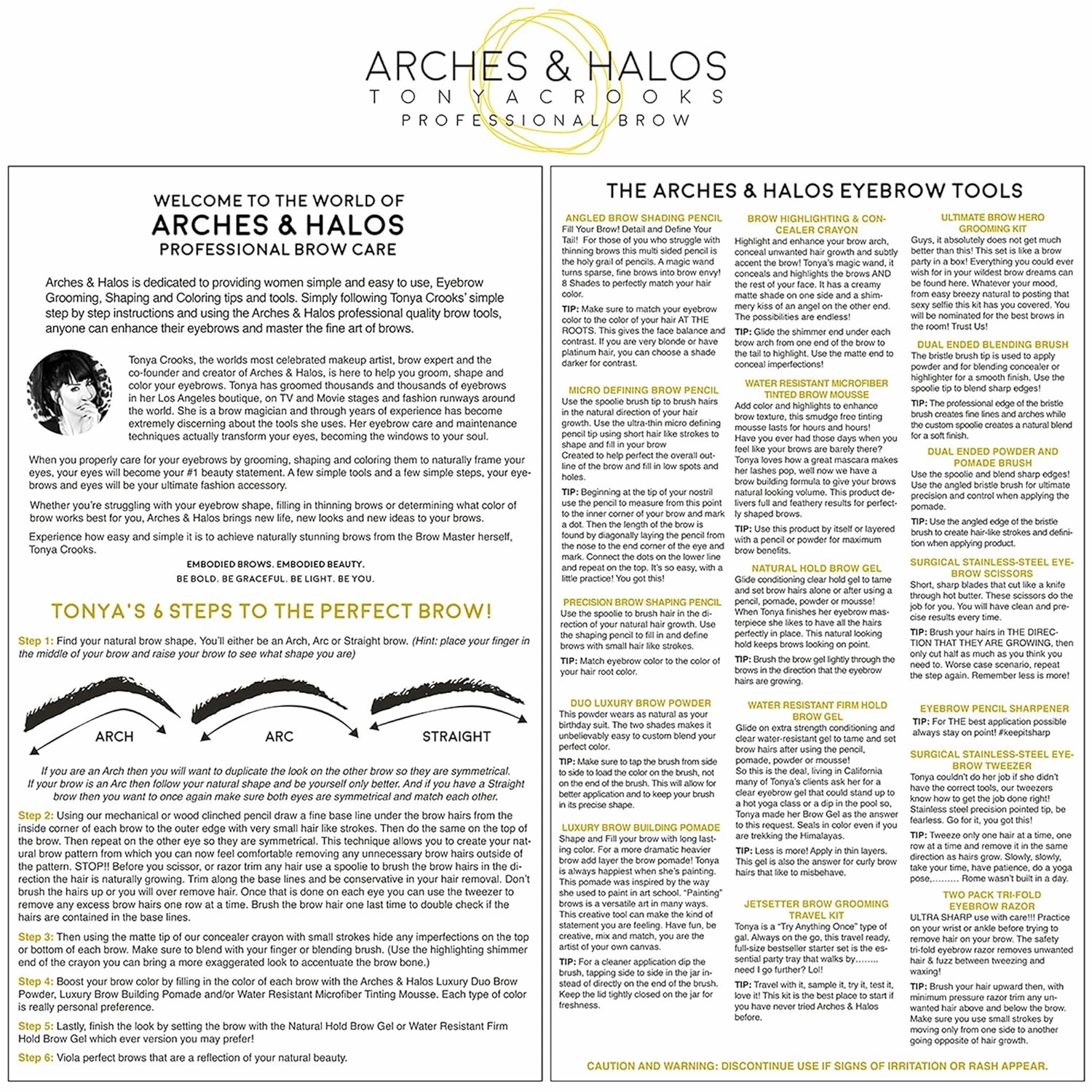 Arches & Halos Micro Defining Brow Pencil - For a Fuller and More Defined Brow, Long-Lasting, Smudge Proof - Vegan and Cruelty Free Makeup - Sunny Blonde, 0.003 oz (Pack of 2)