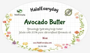 Avocado Butter - 8 Oz By SAAQIN ®- Great moisturizer- made with pure Avocado Oil- Great for soap making