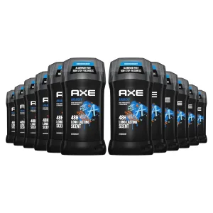 AXE Aluminum Free Deodorant Stick For Men Odor Protection For Long Lasting Freshness, Anarchy Dark Pomegranate & Sandalwood Men's Deodorant, Formulated Without Aluminum 3oz 12 count