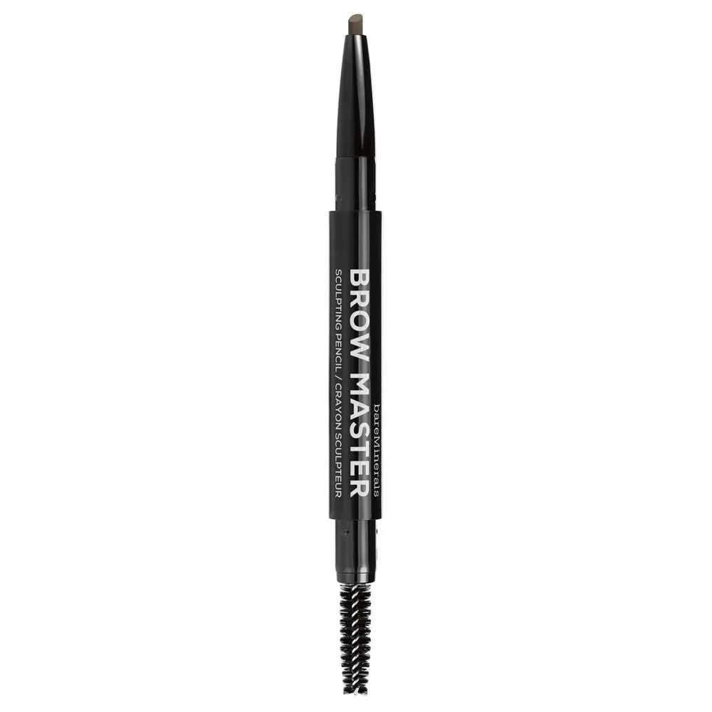 bareMinerals Brow Master Sculpting Eyebrow Pencil, Retractable Brow Pencil, Sculpts, Shapes   Defines for Fuller Brows, Water-Resistant, Talc Free