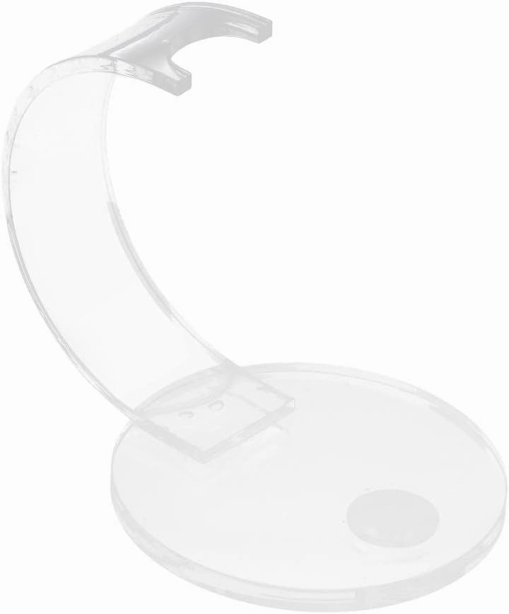 barenx Clear C-Curved Clear Acrylic Display Stand Rack for Pen/Eyebrow Pencil/Makeup Brush/Nail Brush/E-Pen