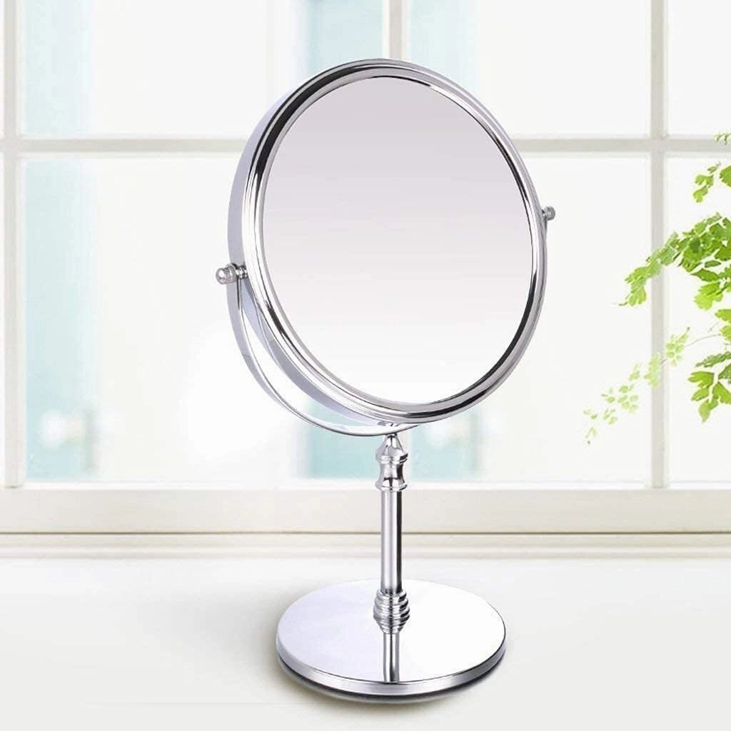 Bathroom Mirror Make-up Mirror Office Beauty Mirror with 3X Magnification and 360 deg