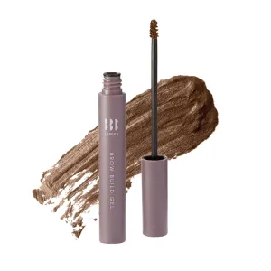 BBB London Brow Build Gel Volumizing Eyebrow Gel | Thickening, Quick-Dry Brow Filler with Argan & Macadamia Oil for Thicker Brows | Soft-Matte Finish & Definition (Indian Chocolate)