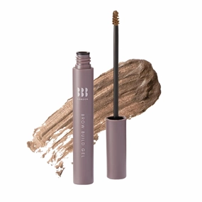BBB London Brow Build Gel Volumizing Eyebrow Gel | Thickening, Quick-Dry Brow Filler with Argan & Macadamia Oil for Thicker Brows | Soft-Matte Finish & Definition (Chai)