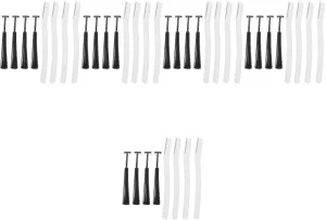 Beaupretty 20sets Portable Eyebrow Trimmer of Lightweight Eyebrow Shaving Tool Non- Handle Facial Hair Removal