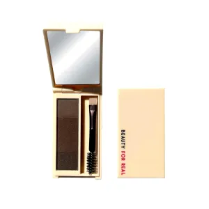 Beauty For Real Brow Max Ombre Brow Powder, Deep - Shapes, Balances & Defines Eyebrows - Long-Wear Formula - Vegan, Cruelty Free & Paraben Free