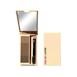 Beauty For Real Brow Max Ombre Brow Powder, Light - Shapes, Balances & Defines Eyebrows - Long-Wear Formula - Vegan, Cruelty Free & Paraben Free