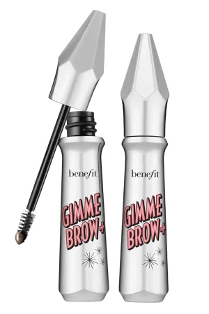 Benefit Gimme Brow  & Go Duo Brow-Volumizing Fiber Gel #3 Neutral Light Brown 2×0.1 Ounce