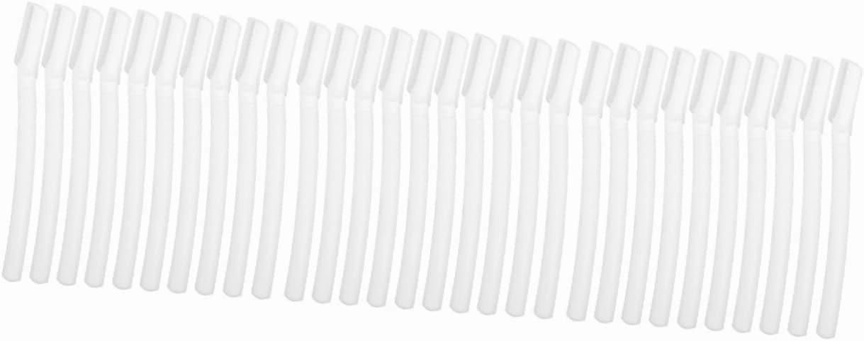 BESTYASH 3sets 10pcs Eyebrow Razor Portable Eyebrow Shaver Tools for Precision Facial Hair Removal Lightweight Design for Easy Control Compact Storage for Home The Go Grooming 10pcs*3