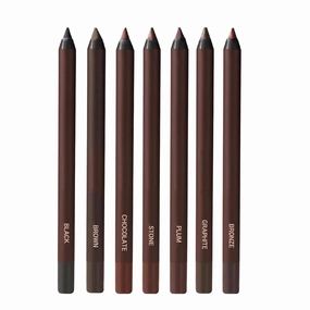 Beyond Draw Eyeliner, 24 Hr Waterproof Eyeliner Duo Sharpenable Eye Pencil, 24hr WaterproofEyeliner, 2 in 1 Eyelinerand Eyebrow Pencil, No Smudging, Fading, Smooth (set)