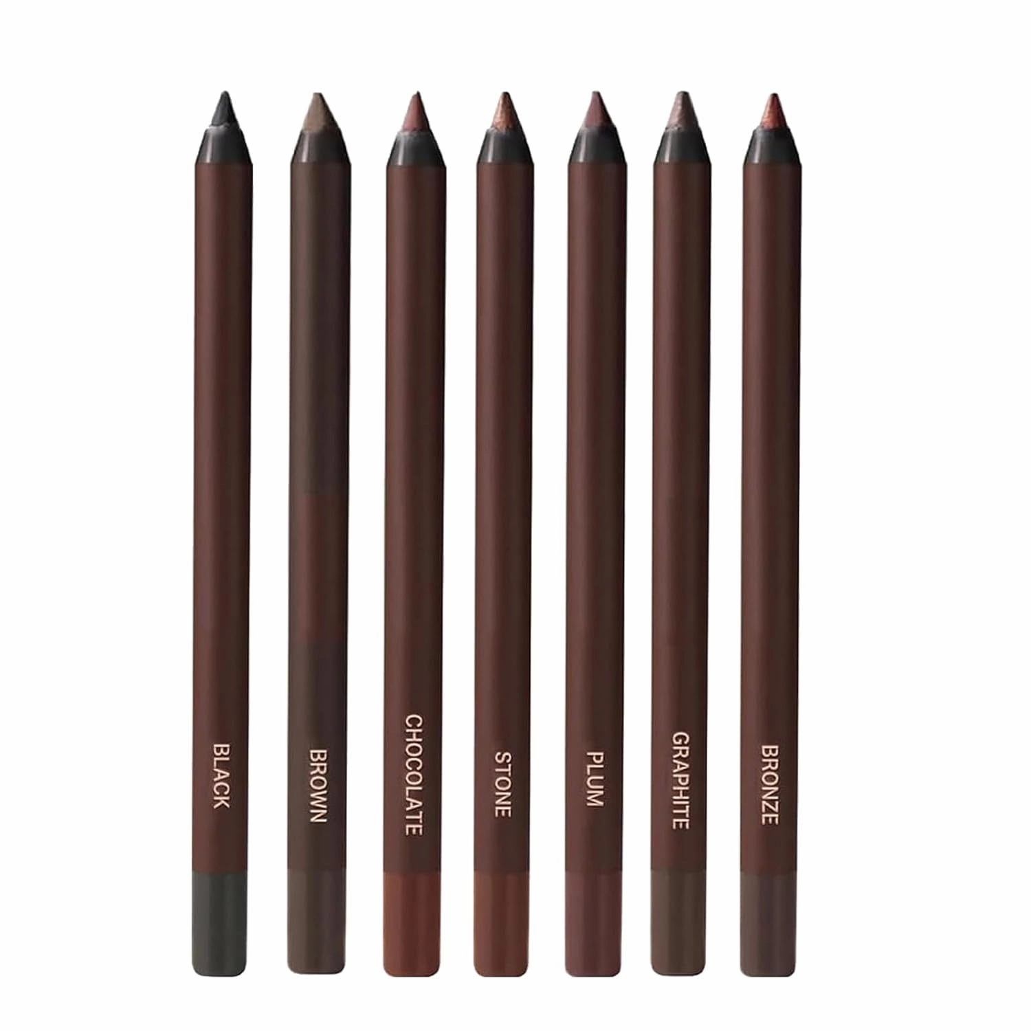 Beyond Draw Eyeliner, 24 Hr Waterproof Eyeliner Duo Sharpenable Eye Pencil, 24hr WaterproofEyeliner, 2 in 1 Eyelinerand Eyebrow Pencil, No Smudging, Fading, Smooth (set)