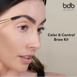 Billion Dollar Brows Blonde Tinted Brow Gel – Long-Lasting, Waterproof, Matte Finish, Buildable Formula, Charcoal-Infused Brush, Vegan & Cruelty-Free