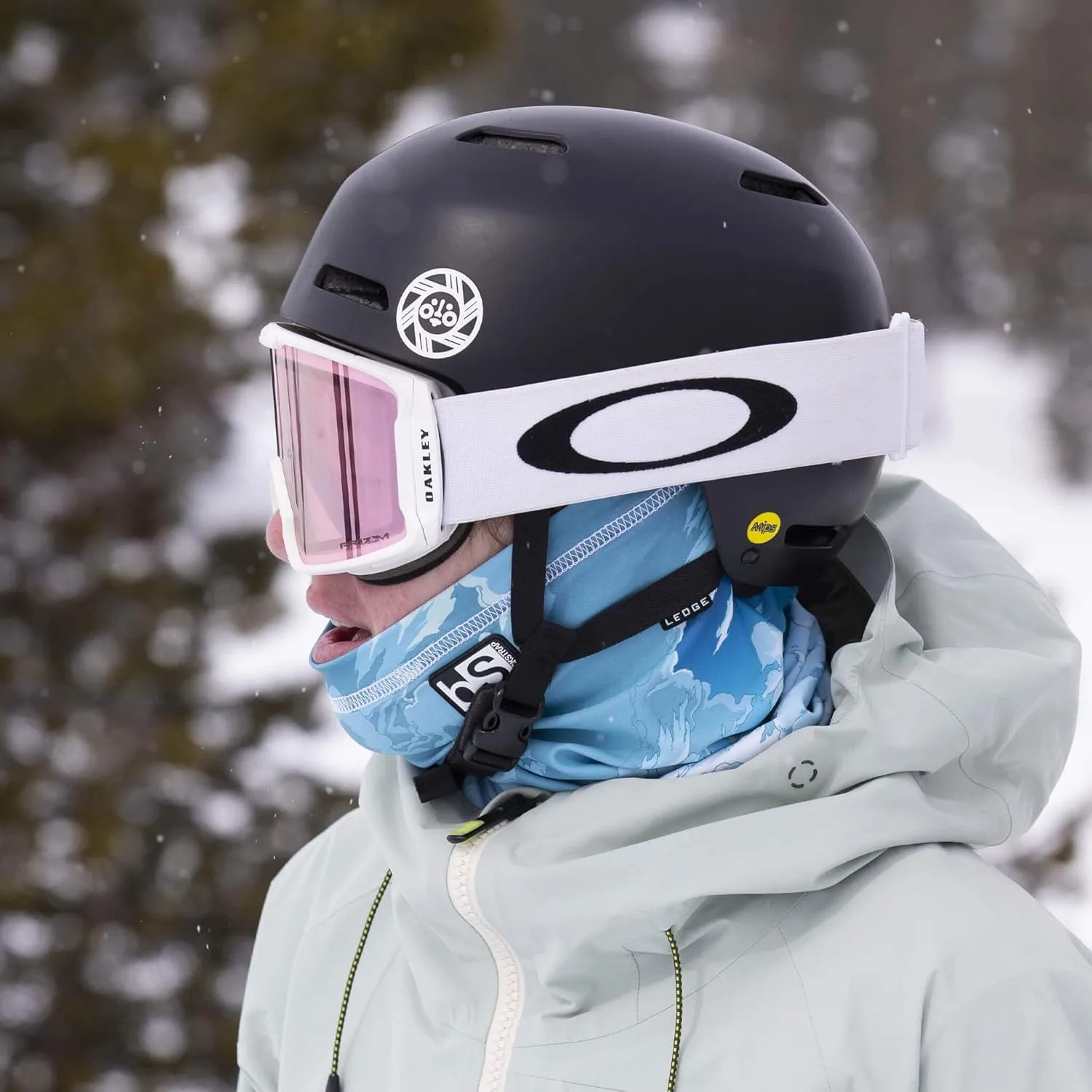 BLACKSTRAP The Tube – Dual Layer Cold Weather Neck Warmer & Ski Mask for Men & Women, Moisture-Wicking and Wind-Resistant