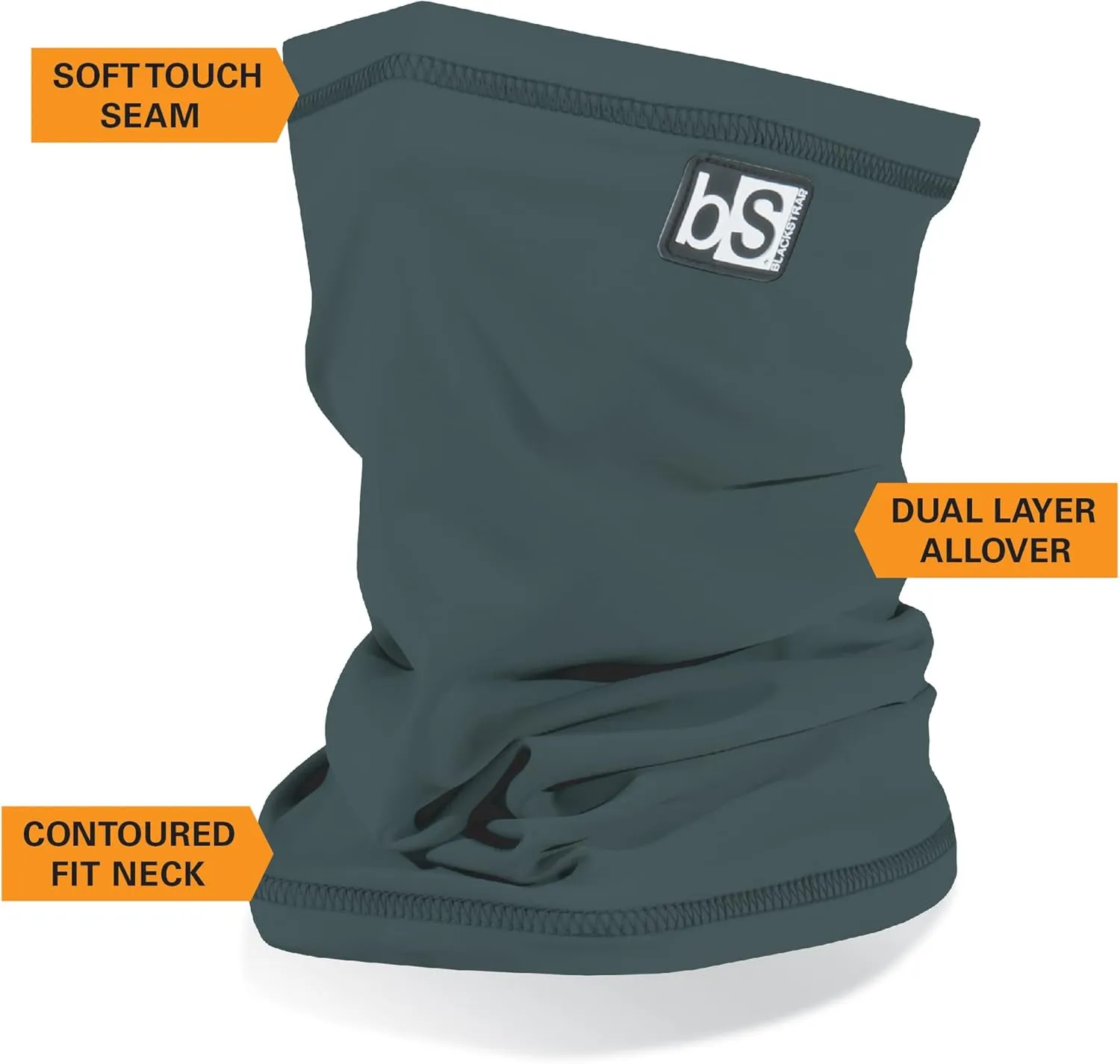 BLACKSTRAP The Tube – Dual Layer Cold Weather Neck Warmer & Ski Mask for Men & Women, Moisture-Wicking and Wind-Resistant