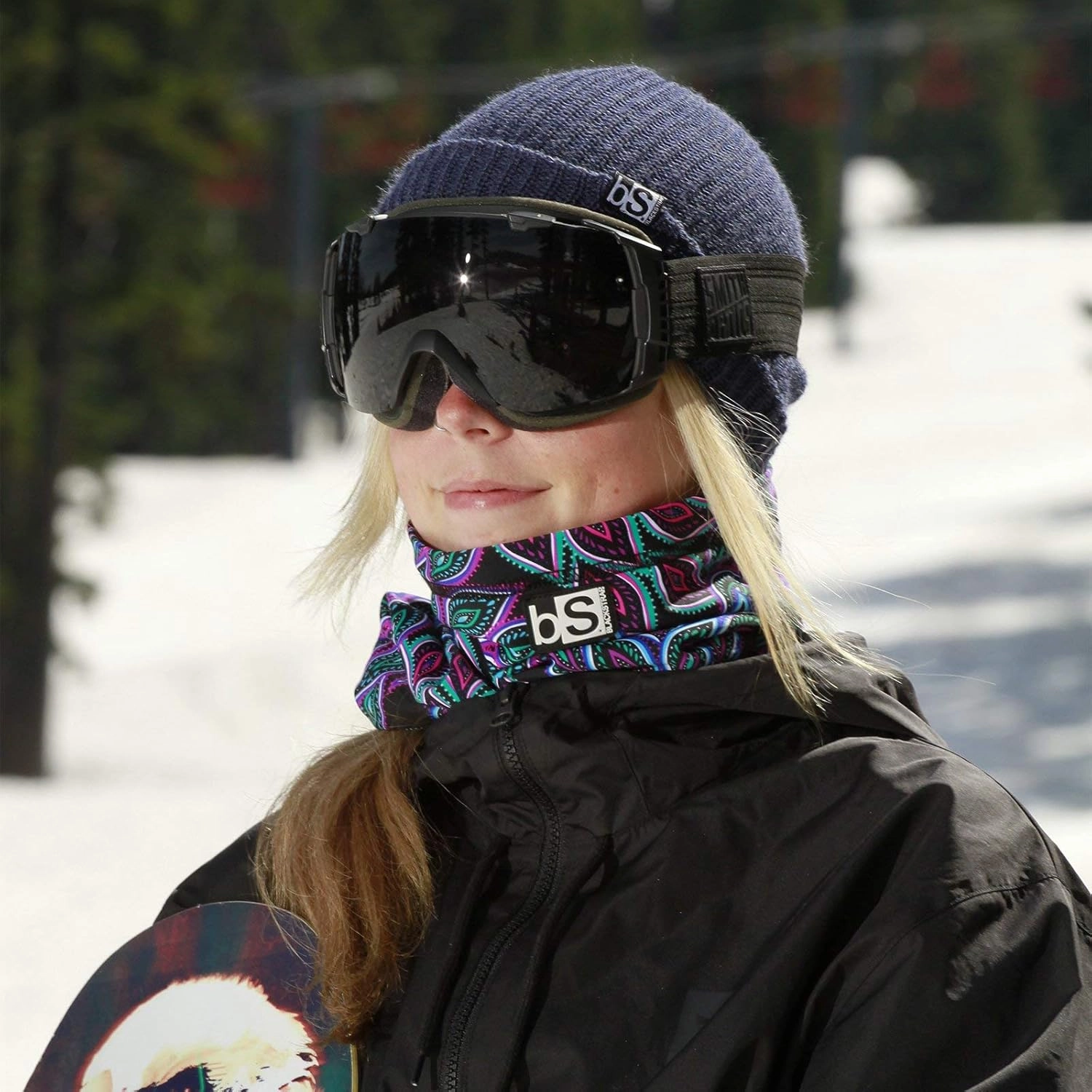 BLACKSTRAP The Tube – Dual Layer Cold Weather Neck Warmer & Ski Mask for Men & Women, Moisture-Wicking and Wind-Resistant