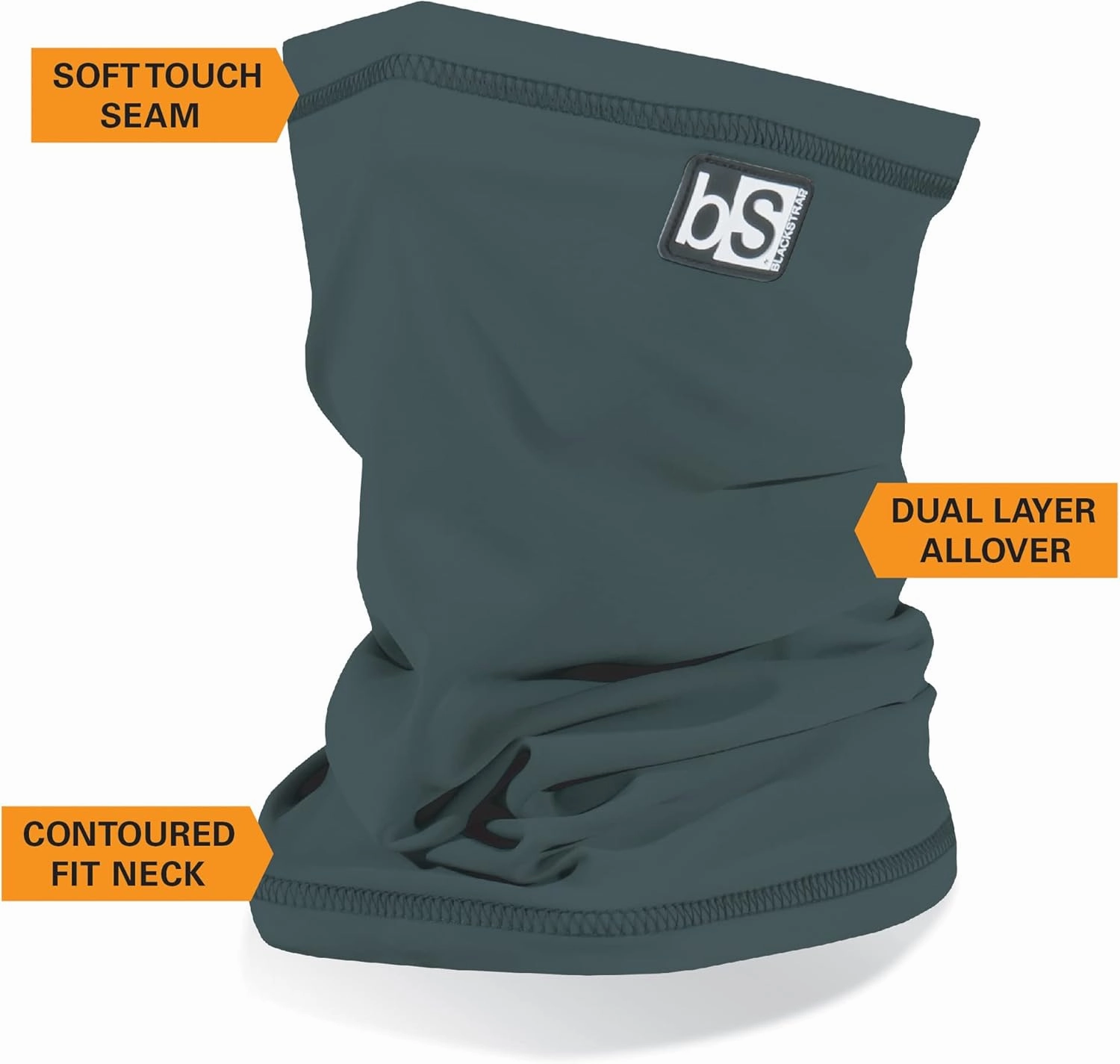 BLACKSTRAP The Tube – Dual Layer Cold Weather Neck Warmer & Ski Mask for Men & Women, Moisture-Wicking and Wind-Resistant