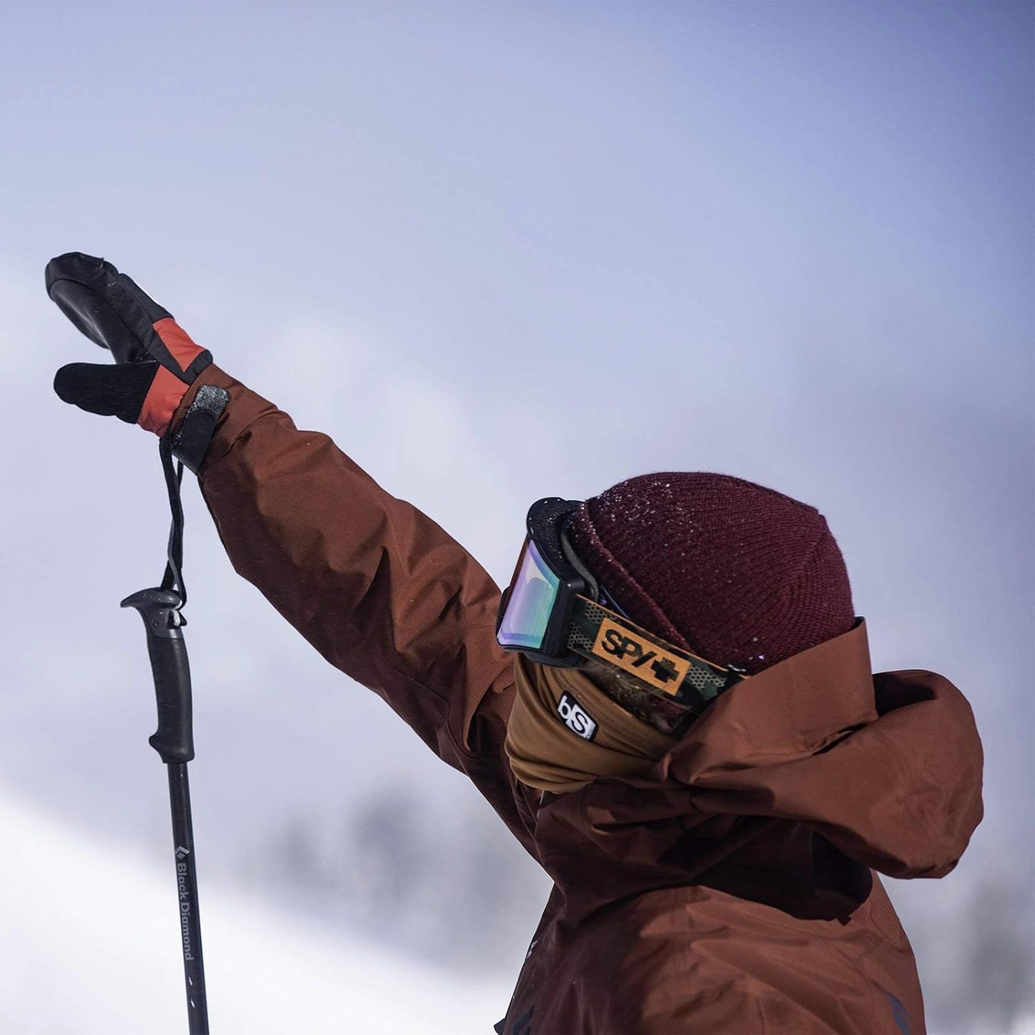 BLACKSTRAP The Tube – Dual Layer Cold Weather Neck Warmer & Ski Mask for Men & Women, Moisture-Wicking and Wind-Resistant