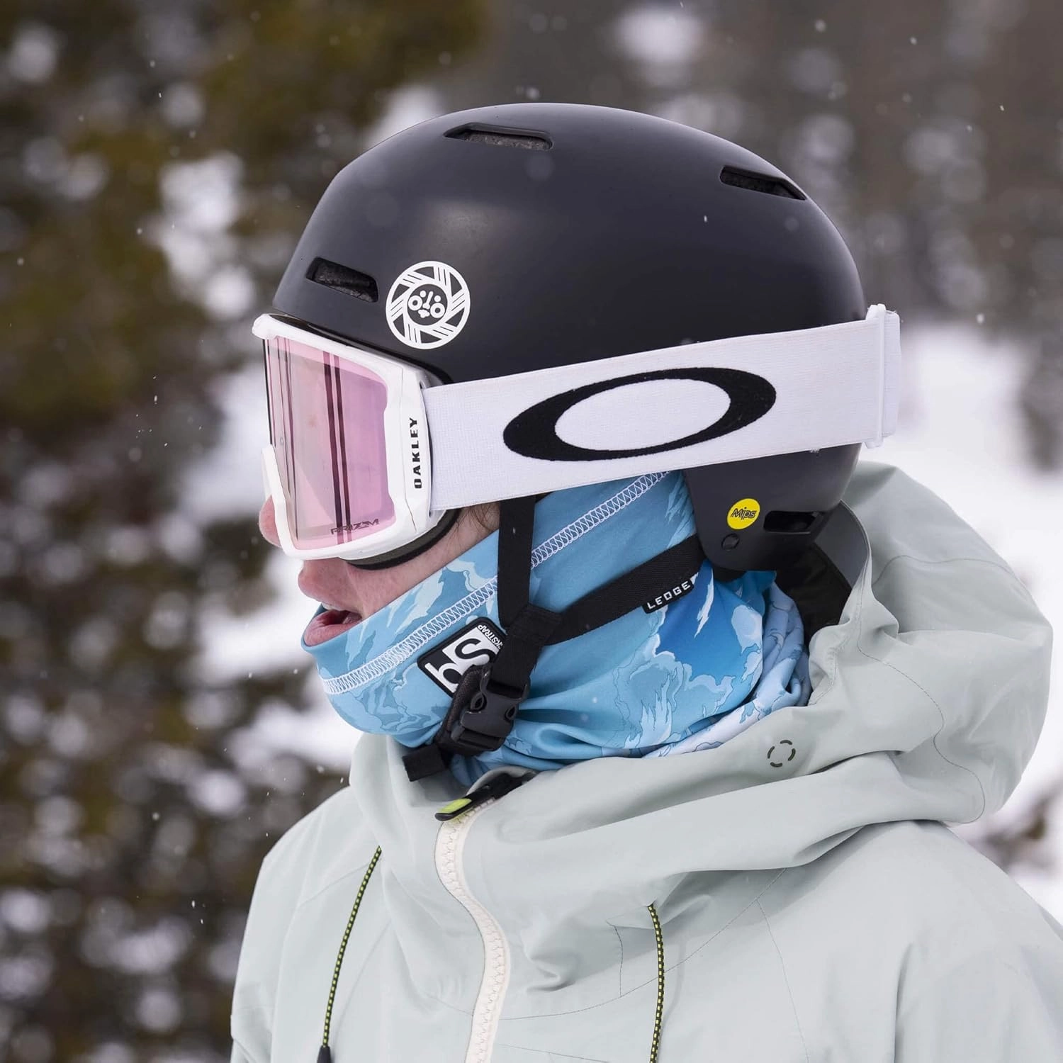 BLACKSTRAP The Tube – Dual Layer Cold Weather Neck Warmer & Ski Mask for Men & Women, Moisture-Wicking and Wind-Resistant