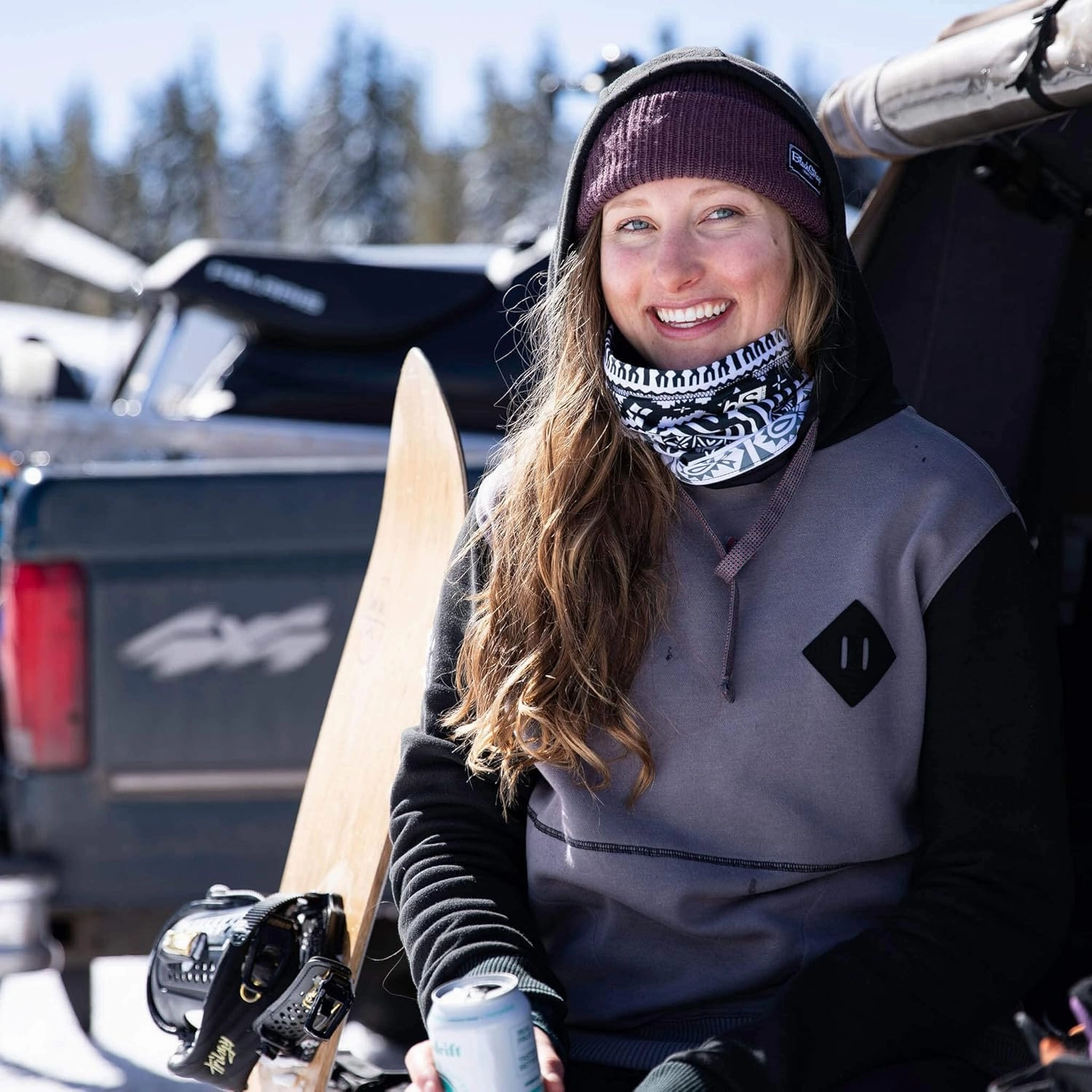 BLACKSTRAP The Tube – Dual Layer Cold Weather Neck Warmer & Ski Mask for Men & Women, Moisture-Wicking and Wind-Resistant