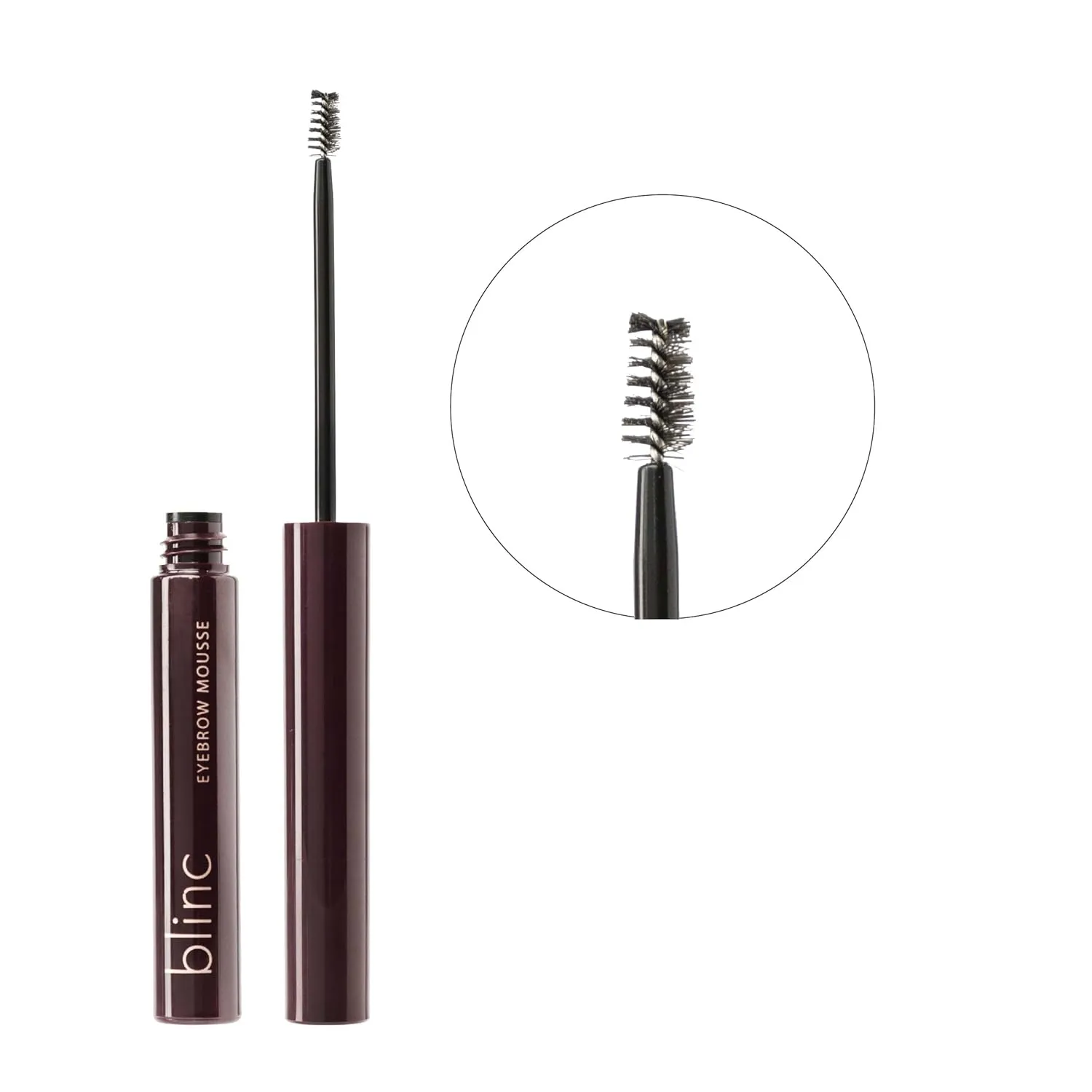 Blinc Eyebrow Mousse, Extreme Hold Tinted Eyebrow Gel with Peptides and Vitamins A & E, Natural Finish, Long-Wearing, Waterproof, Vegan, Gluten-Free & Cruelty-Free, 4.7mL/ 0.16 Fl. Oz